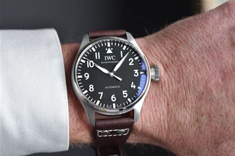 iwc big pilot 43 lug to lug|iwc 43 review.